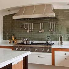 Kitchen With Olive Green Subway Tiles Kitchen Inspirations Kitchen Tiles Subway Tile Kitchen