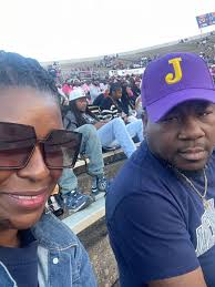 Just want to give a shoutout to son, Omari, as he and his high school band  played their final football game performance for the season and they played  one of his arrangements,