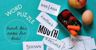 Thanksgiving crosswords, trivia games, word searches, memory games and jigsaw puzzles provide fun for the whole family. Word Puzzle Lunch Box Notes Wuzzles