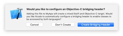 Using Objective C And Swift Bridging Headers Swiftify