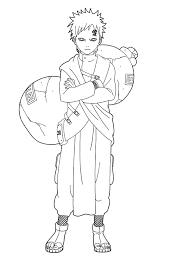 Plein de vie et d'entrain il se sent cependant seul. Coloriage Naruto A Imprimer