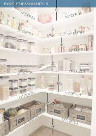 White kitchen cabinet ideas can turn any industrial space into a beautiful showplace. All White Pantry Design With Measurments To Help You Diy Your Pantry Shelving Shelterness Pantry Design Pantry Layout Pantry Room