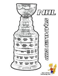 Stone Cold Hockey Coloring Hockey Stanley Cup Nhl Hockey Stanley Cup Trophy