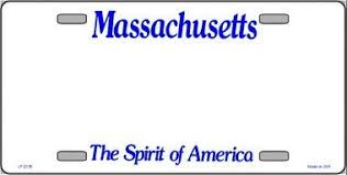 Massachusetts state police license plates and police car images collection and general information. Massachusetts Blank License Plate