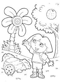 Foster the literacy skills in your child with these free, printable coloring pages that can be easily assembled into a book. Printable Dora Coloring Pages Dora The Explorer Coloring Pages Kidsdrawing Free Coloring Pages Online Cool Coloring Pages Coloring Pages Dora Coloring