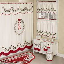 Maybe you would like to learn more about one of these? Holly Wreath Embroidered Holiday Shower Curtain In 2021 Holiday Shower Holiday Shower Curtains Bathroom Remodel Idea