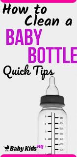 How To Clean A Baby Bottle Quick Tips Babykidshq Baby Bottles Cleaning Baby Bottles Baby Bottle Brush