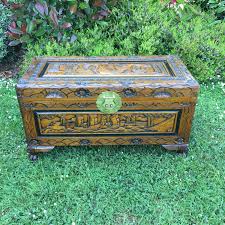 2 vintage chest of drawers oak or pine $100 (west valley). Carved Camphor Wood Oriental Chest Oriental Antiques Hemswell Antique Centres