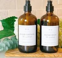 Waterproof Soap Dispenser Label: Minimalist Vinyl Label - Etsy
