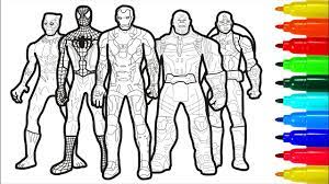 Free printable coloring pages marvel black panther. Superheroes Marvel Coloring Pages Youtube