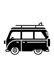 Download Camping Van Free Svg Cut File Svgheart Com