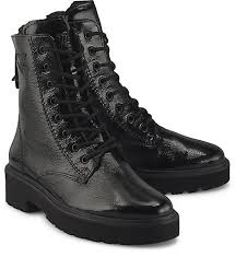 Viel besser als die welt durch die rosarote brille zu sehen, ist sie durch rosarote paul green schuhe zu. Paul Green Schnur Boots Schwarz Gortz 48969701