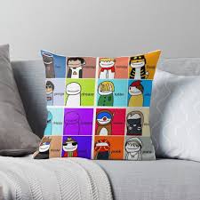(idk if they are completely safe tho so download it for your own sake idk well i don't hav. Dream Minecraft Pillows Cushions Redbubble