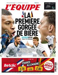 + 33 (0) 1 53 01 96 94 / @ lettres at cwb.fr. Le Journal L Equipe L Edition Du 15 Juin 2021 L Equipe