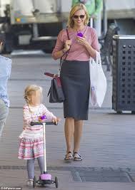 Sarah Murdoch Seen Running Errands With Daughter Aerin In