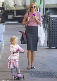 sarah murdoch seen running errands with daughter aerin in