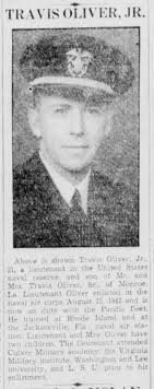 Travis Oliver Jr. (1912-1961)