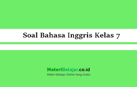 We did not find results for: Soal Bahasa Inggris Kelas 7 Smp Mts Soal Pg Dan Essay 2021