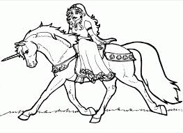 In order to print these disney princess coloring pages, all you need is click on one of the following thumbnails. Unicorn And Princess Coloring Pages Coloring Home