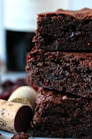 Red Wine Brownies Cooking With Books Recipe Wine Desserts Red Wine Chocolate Cake Red Wine Dessert