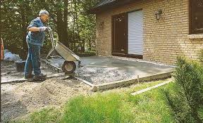 Beton Selbst De Bodenplatte Betonieren Betonieren Haus Projekte