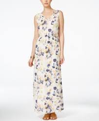 Lucky Brand Floral Spritz Printed Maxi Dress Dresses Women Macy S Evening Dresses Dresses Fashion