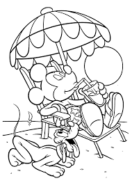 This baby mickey mouse coloring page can be colored online or print to color at home. Mickey Mouse Coloring Pages For Kids Printable Free Mickey Coloring Pages Summer Coloring Pages Mickey Mouse Coloring Pages
