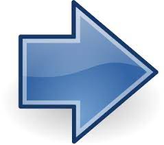 Arrow Gloss Blue Right Arrow Symbols Blue