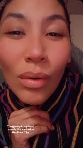 The gentry inside my head sounds like Katharine Hepburn…