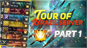 • generate 999.999 diamonds and money with the form below. Free Fire Tour Of Brazil Server Top Brazil Region Player By Yogi 007 Youtube