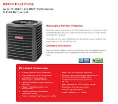 Does not include saturday, sunday or holidays. 3 0 Ton Goodman 14 Seer R 410a Central Heat Pump System Gsz140361 Aruf37c14 Tx Valve