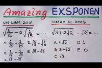 Maybe you would like to learn more about one of these? Soal Eksponen Cpns Icpns