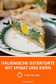 Italienische Ostertorte Mit Spinat Und Eiern Rezept Rezepte Leckere Gesunde Rezepte Spinat