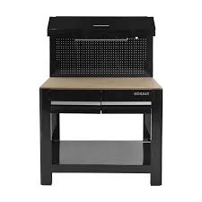 Kobalt 45 In W X 36 In H 2 Drawer Mdf Work Bench Lowes Com Kobalt Workbench Steel Workbench Workbench