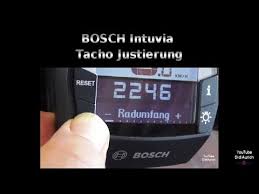 Bosch Intuvia Tacho Einstellung Tacho Justierung Ausfuhrlich Vorgestellt E Bike Distanz Einstellen Youtube