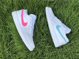 2020 Latest Air Jordan 1 Low Gs White Neon Multicolor Swoosh Cw7035 100 In 2020 Air Jordans Jordan 1 Low Jordan 1