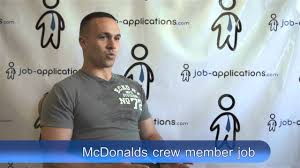 I believe that success does not just come in the form of numbers. Mcdonalds Crew Member Job Description Salary