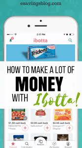 It's essentially like using coupons, but it's all done through your phone. Top Ways To Make Money With Ibotta Esavingsblog