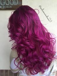 Red Pink Purple Magenta Arctic Fox Color Done By Manda Heath Salamanda21 Magenta Hair Colors Fox Hair Dye Magenta Hair