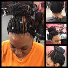 Micro braids, kinky twist, weaves,tree braids, single braids, senegalese twist, corn rows, goddess braids, invisible braids and more. Sister S African Hair Braiding Home Facebook