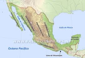 ¿ y los países que la forman? Mapas De Mexico Freeworldmaps Net