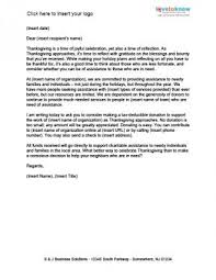 Thanksgiving Donation Letter Lovetoknow Donation Letter Donation Letter Template Donation Letter Samples