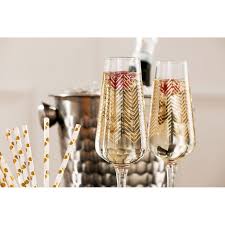 Subtract the stem and add modern elegance to your drink service with this acopa 10 oz. Jazz Golden Champagne Glasses Shabby Store