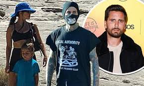 Kourtney kardashian enjoyed her first valentine's day with new boyfriend travis barker. Travis Barker Is Seen For First Time Since Claims He Is Dating Kourtney Kardashian Daily Mail Online