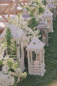 Elegant Garden Wedding Ceremony Ideas Modwedding Wedding Aisle Decorations Garden Weddings Ceremony Wedding Lanterns