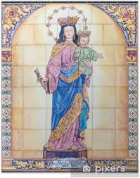 En el siglo xix sucedió un hecho bien lastimoso: Poster Sevilla Keramik Madonna In Basilica Del Maria Auxiliadora Pixers Wir Leben Um Zu Verandern