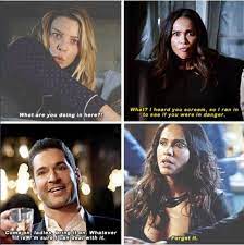 Maze Protecting Her Friends Lucifer Lucifer Morningstar Geek Movies