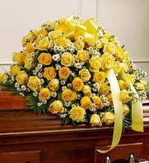 A wonderful place to explore with a fun atmosphere. Yellow And White Rose Half Casket Cover In West Palm Beach Fl Glamour Flowers
