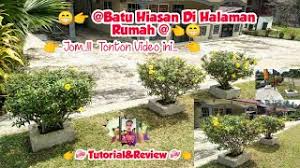 Batuan sungai memiliki karakter bermacam macam, namun sebagian besar bertekstur keras, bentuk dan bahannya menyerupai kerikil tetapi sedikit lebih besar. Batu Hiasan Halaman Rumah Aka Batu Simen Untuk Tanam Pokok Bunga Youtube