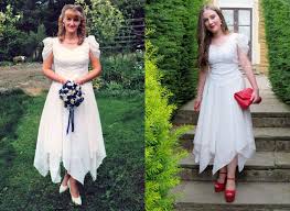 We did not find results for: Teenager Tragt Brautkleid Der Mutter Zum Abschlussball Um Geld Zu Sparen